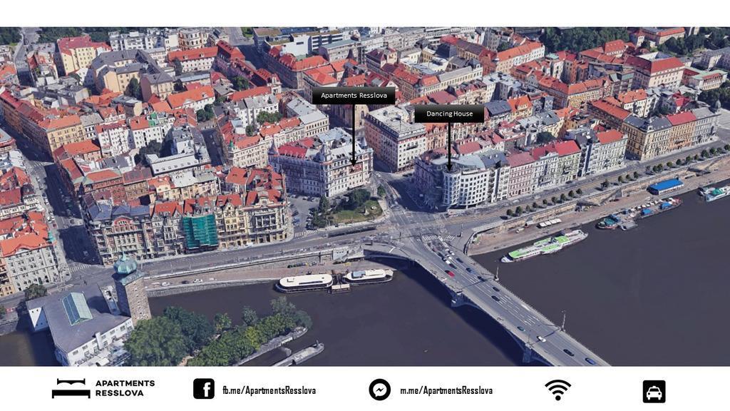 Apartments Resslova By The Dancing House Prag Exterior foto